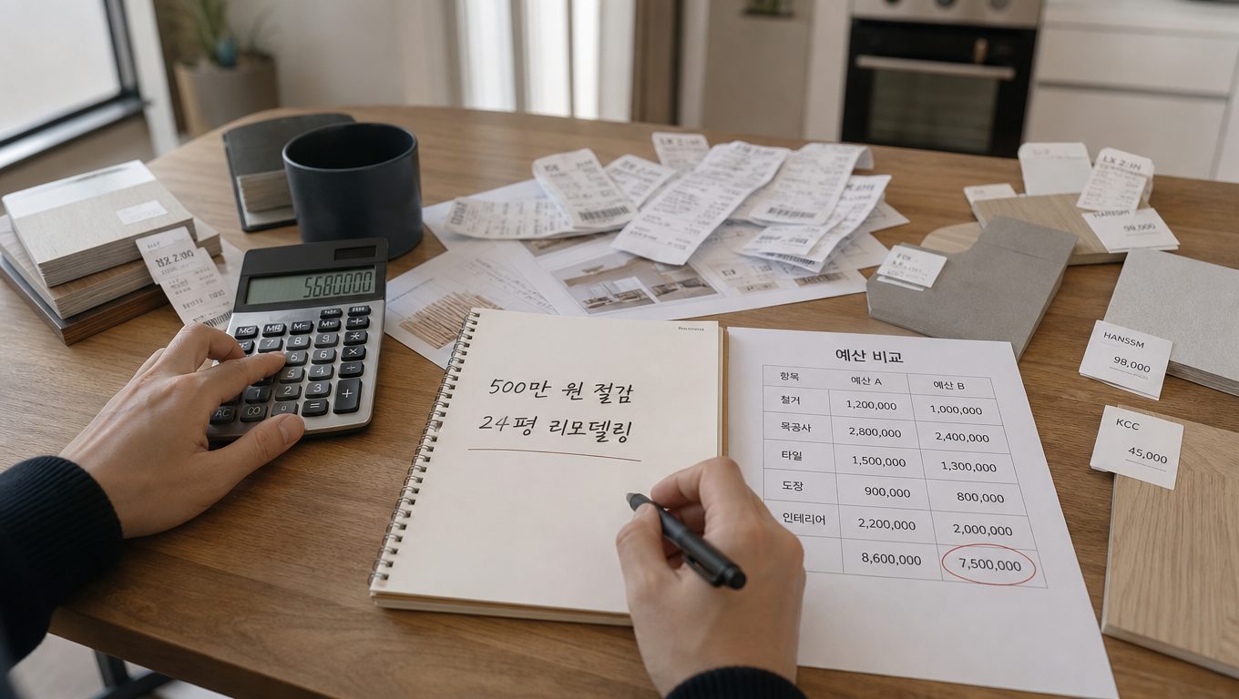 아파트 리모델링 비용 절감하는 실전 방법 5가지
