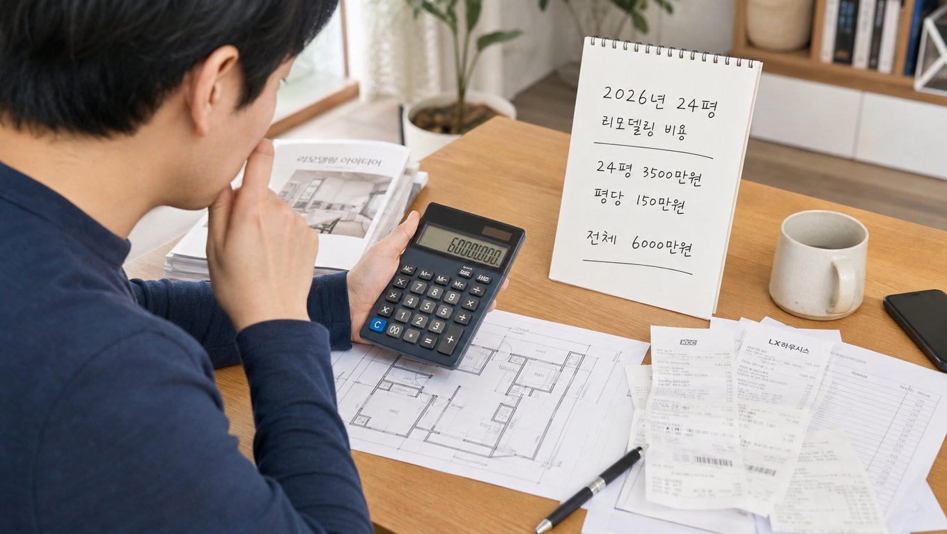 아파트 리모델링 비용 완벽 가이드