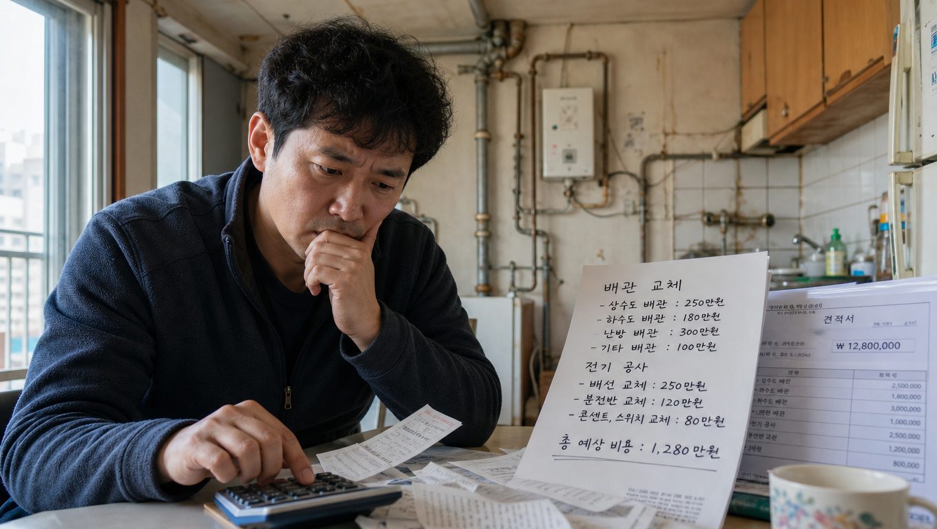 30년된아파트리모델링 비용과 주의점